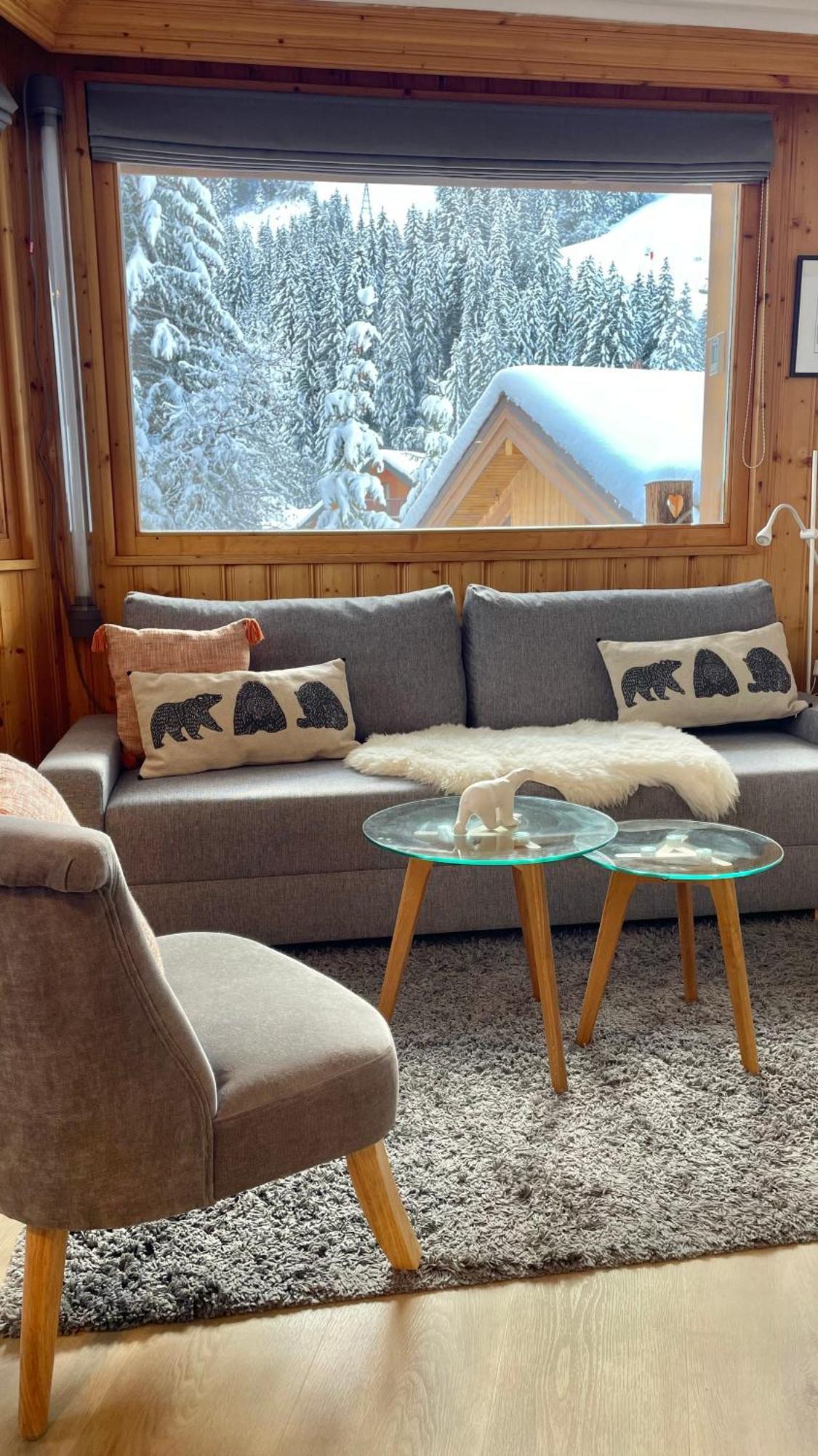 Meribel Centre La Chaudanne, Real Ski In And Out, 3 Bedrooms 2 Bathrooms Newly Renovated, Chalet L'Eperviere Luaran gambar