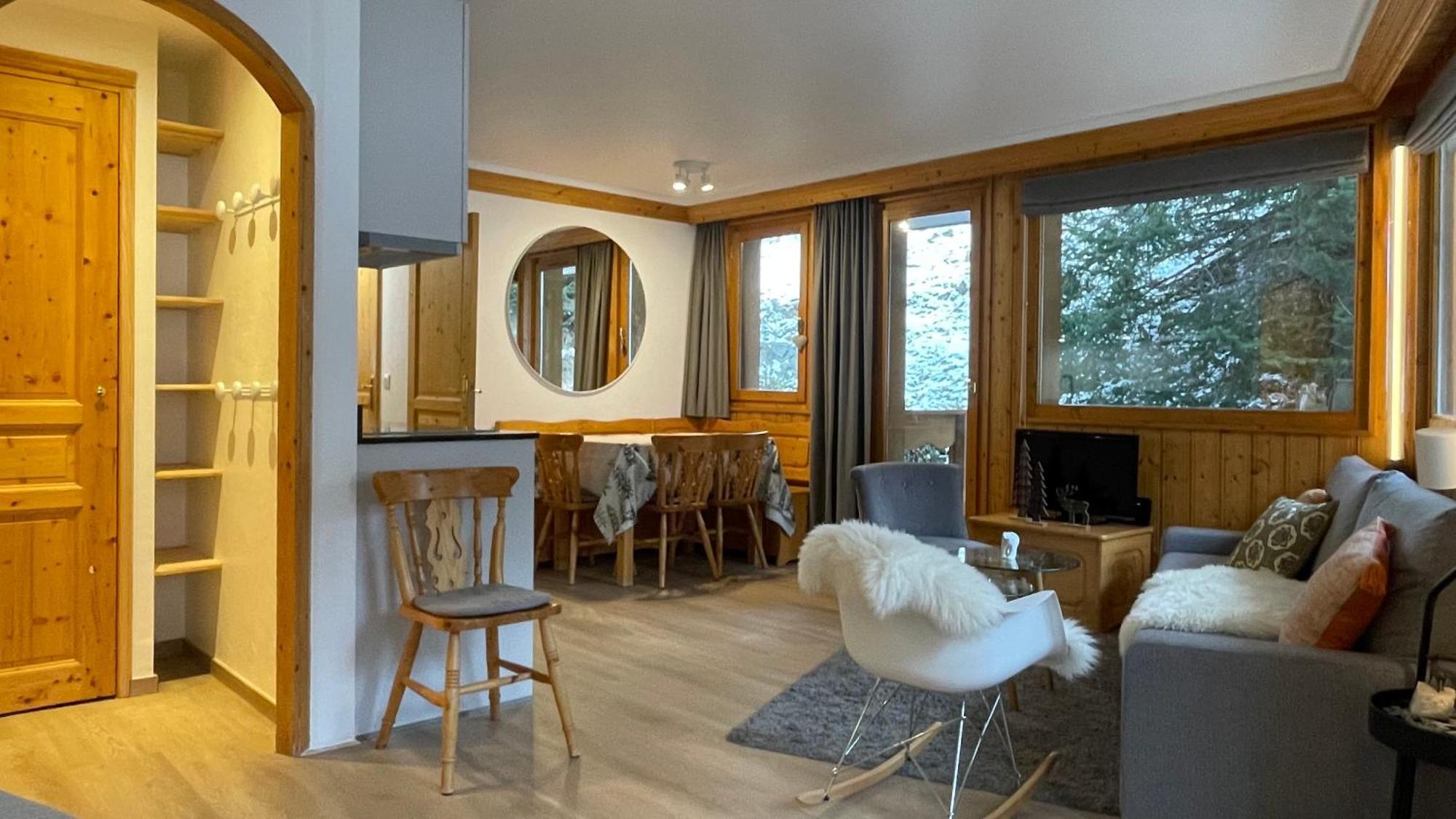 Meribel Centre La Chaudanne, Real Ski In And Out, 3 Bedrooms 2 Bathrooms Newly Renovated, Chalet L'Eperviere Luaran gambar