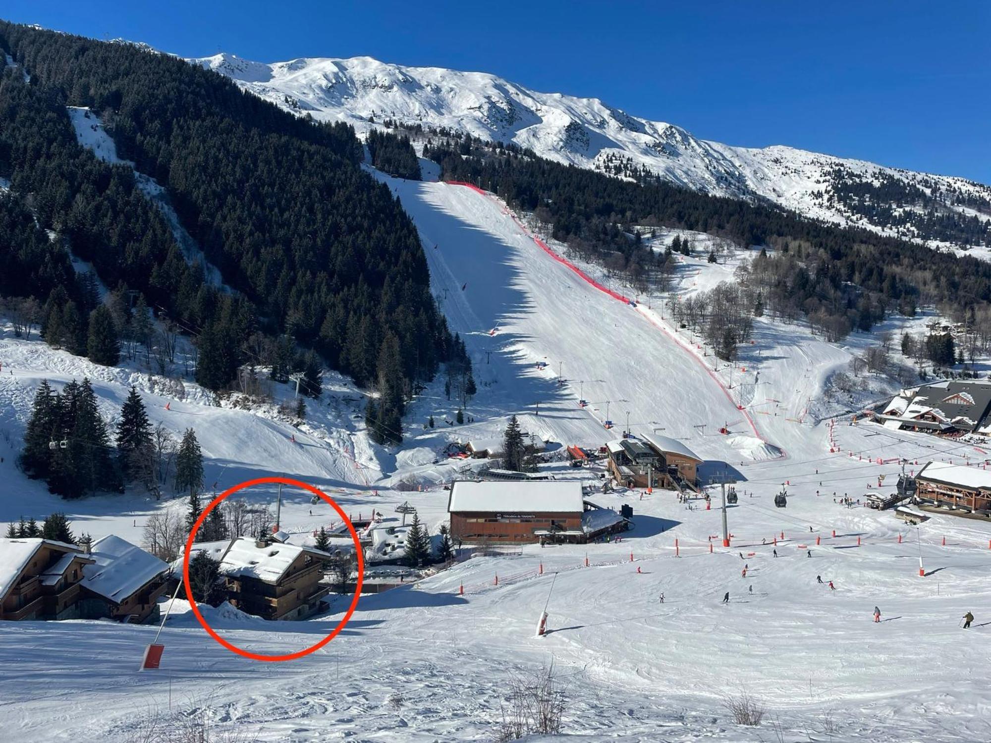 Meribel Centre La Chaudanne, Real Ski In And Out, 3 Bedrooms 2 Bathrooms Newly Renovated, Chalet L'Eperviere Luaran gambar